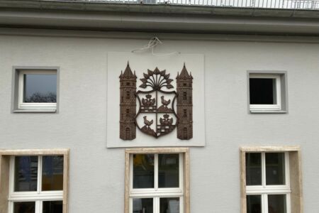 Wappen Ilmenau - Fassaden Ansicht
